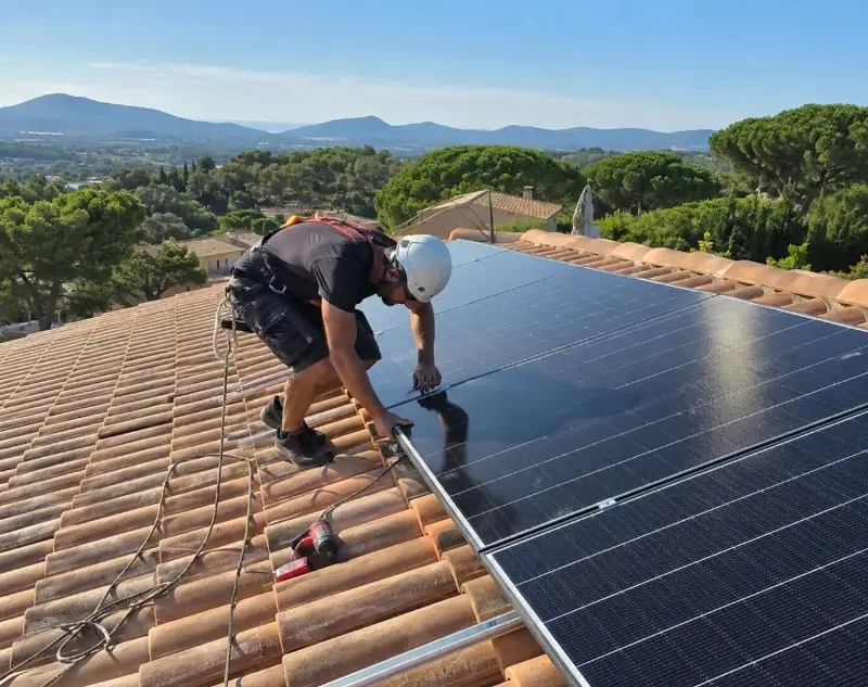 Installateur panneaux solaires Montmeyran — pose photovoltaïque sur toiture