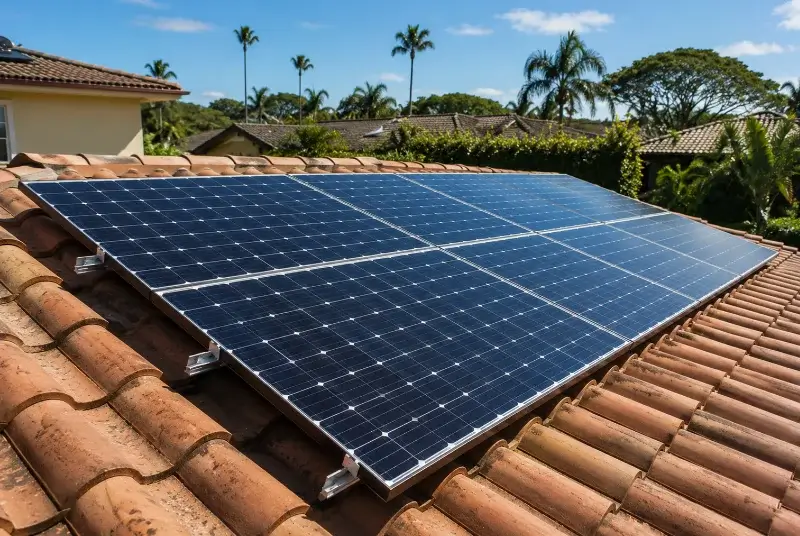 Installation de panneaux solaires à Montmeyran